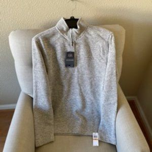 Van Heusen Men Fleece Quarter-Zip Pullover